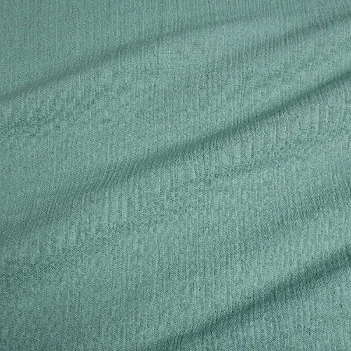 Fabric of organic cotton in Bristol Blue colour