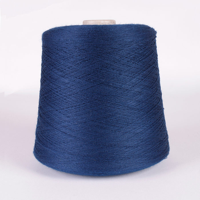 Real Indigo Cotton Yarn - Indigo Blue - Yarn On Cone - Knitting
